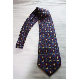 Vintage Dr Suess "If I Ran the Zoo" Silk Tie 1996